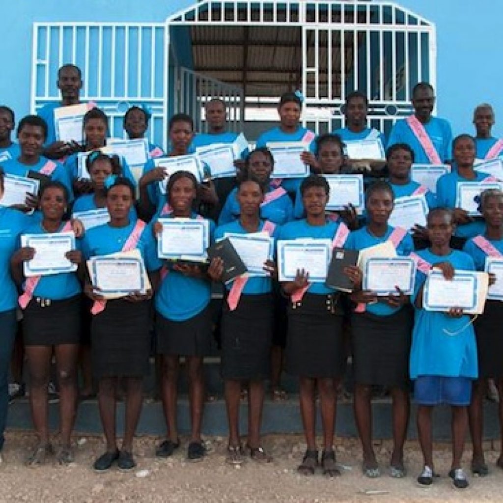 Providing Literacy Training in Haiti