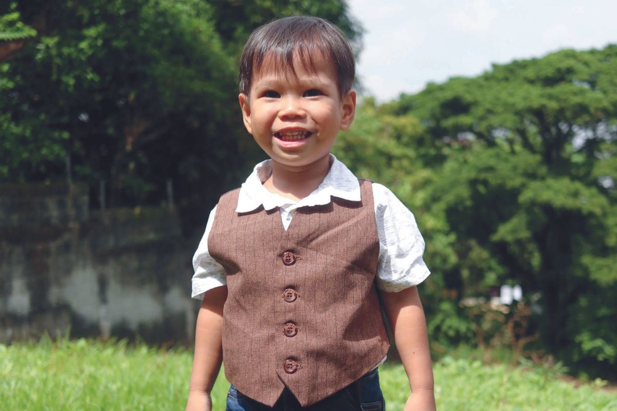 Tiny and frail: that’s how the social workers described 1-year-old Jonathan.